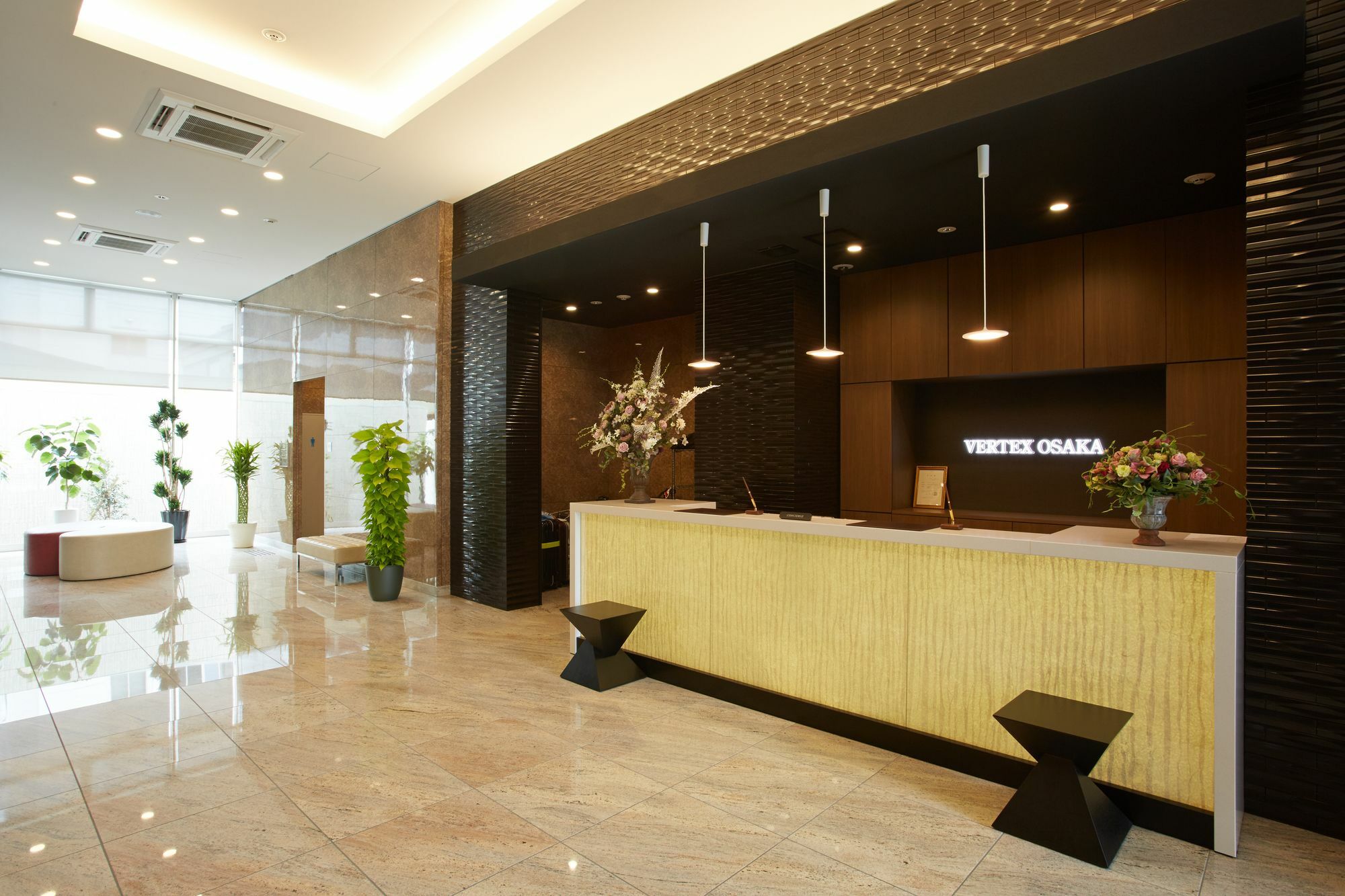 Hotel Vertex Osaka Exterior foto